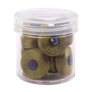 Fil-Tec Inc Magna-Glide Delights Style M 132yd Pre-wound Bobbins Light Olive 10 Jar MGDM-65825-F