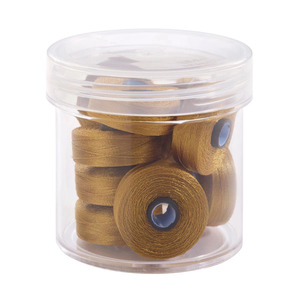 Fil-Tec Inc Magna-Glide Delights Style M 132yd Pre-wound Bobbins Honey Gold 10 Jar MGDM-80125-F