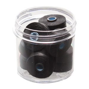 Fil-Tec Inc Magna-Quilt Delights Style M 135yd Pre-wound Bobbins Black 10 Jar MQM-11001-F
