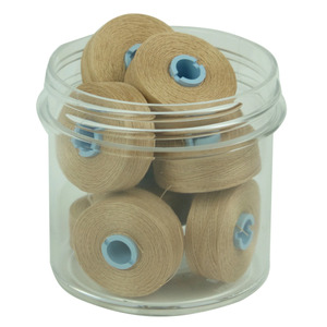 Fil-Tec Inc Magna-Quilt Delights Style M 135yd Pre-wound Bobbin Light Tan 10 Jar MQM-24655-F