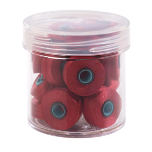 Fil-Tec Inc Magna-Glide Delights Style L 72yd Pre-wound Bobbins Garnet 20 Per Jar MGDL-77427-F