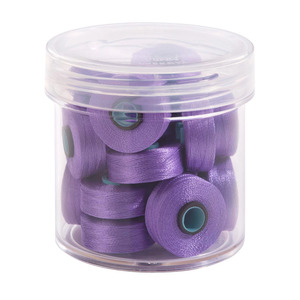 Fil-Tec Inc Magna-Glide Delights Style L 72yd Pre-wound Bobbins Lilac 20 Per Jar MGDL-42655-F