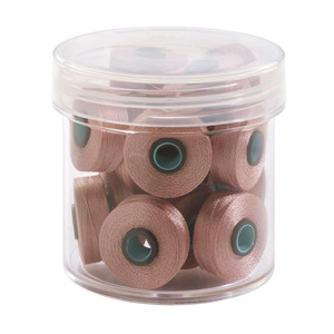 Fil-Tec Inc Magna-Glide Delights Style L 72yd Pre-wound Bobbins Chestnut 20 Per Jar MGDL-27521-F