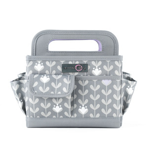 Everything Mary EVM12831-1 Desktop Craft Caddy Grey & Purple