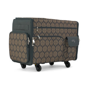 Everything Mary EVM16016-1 XL Sewing Machine Tote Geo Flat Top