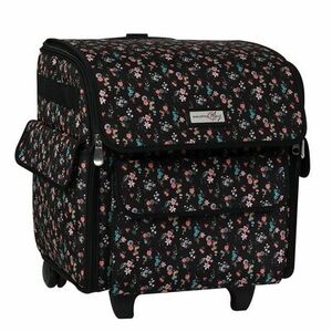 Everything Mary EVM12811-1 Everything Mary XL Storage Case Black Floral
