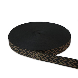 Sallie Tomato STWMD-ARBB Artisan Black Brown Webbing 1-1/2in x 50 yd