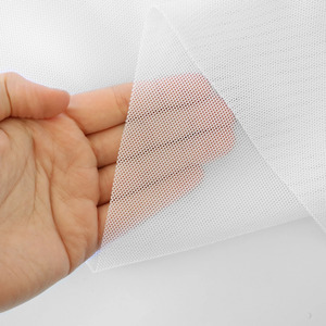 Sallie Tomato STMWHI Mini Mesh White 1yd