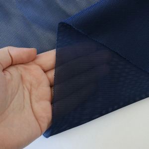 Sallie Tomato STMNAV Mini Mesh Navy 1yd