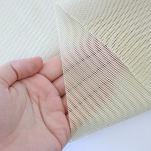 Sallie Tomato STMBEI Mini Mesh Beige 1yd