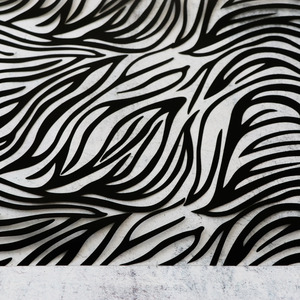 Sallie Tomato CVZEBR Zebra Vinyl 5yds