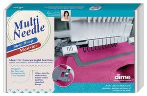 DIME MNM00A2 Multi Needle Snap Hoop Monster FOR QUICK SNAP 8" X 8"