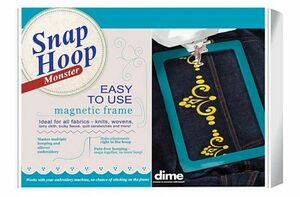 DIME JM10 SH00B10M Snap Hoop Monster 11" x 11" - Janome