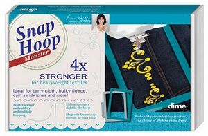 DIME SH00A3M Snap Hoop Monster 4 X 4" BabyLock/Brother