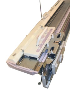 Artisan KH260, brother kh260, Bulky 24-Stitch, Punchcard, Knitting Machine, & KR260 Ribber, (Copy of Brother) ,9mm Needle Spacing, Artisan KH260 114Needle 24Stitch Punchcard Knitting Machine 9mm Bulky Gauge, KR260 110Needle Ribber (Brother KH-260, Creative 3000) Option Tilt Stand