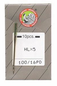 Organ Needles HLx5 PD Titanium 10 PACK (Choose Size)