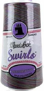 Maxi Lock Swirls 53-M56 Tie Dye Punch 3000 yd spool
