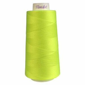 Maxi-Lock 51-32819 Polyester Serger 50wt 3000yds Neon Yellow