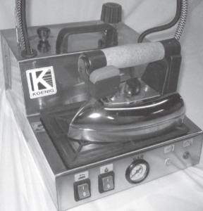 900: Koenig KIS Steam Iron and Boiler Generator Ironing Station System