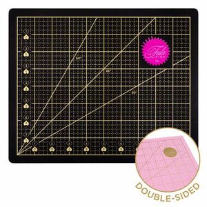 Tula Pink TPDCM10X8 Double Sided Cutting Mat 10in x 8in