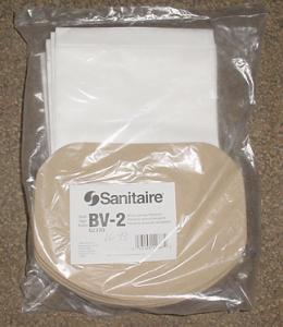 Sanitaire 62370 Style BV2 10Pk Backpack Vacuum Cleaner Bags for SC412A