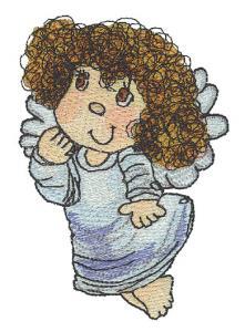 Amazing Designs BMCL AA1 Angels on Assignment 1 Brother Embroidery Card in pes Format