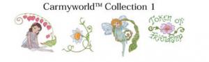 OESD GC201B-CW1 Carmyworld Collection 1 5X7 Embroidery Designs Brother Card in pes Format