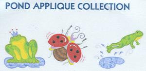 Smartneedle Pond Applique Collection 5X7 Embroidery Designs Multi-Formatted CD