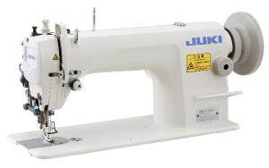 10513: Juki DU1181N Walking Foot Top Bottom Feed Sewing Machine & Power Stand Servo Motor