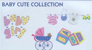 Smartneedle Baby Cute Collection 4X4 Embroidery Designs Multi-Formatted CD