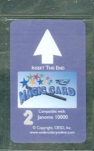 OESD Magic Box Rewritable Blank Embroidery Memory Card for Janome .jef Format Embroidery Machines