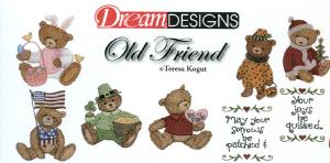 OESD PC833B Old Friend By Teresa Kogut Embroidery Designs Brother Card