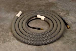 Thermax 15-HAH-5 15' Gray Hide-A-Hose for Thermax CP5 Cleaning System