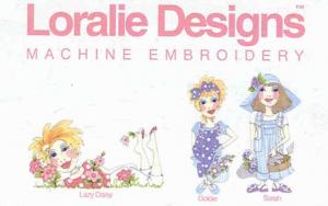 Loralie Designs 630711 Garden Party 1 Embroidery Designs Multi-Formatted CD  50% Off Half Price