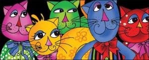 Loralie Designs 660509 - Cool Cats Coffee Mug
