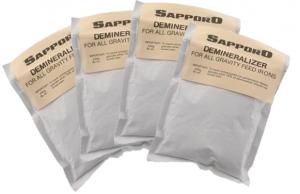 Universal, Sapporo, JP202, 4 Pack, Demineralizer, Filter, Refill, Bags, 450 Grams, 1 Pound Each, removes minerals, from tap water, for Gravity Feed, Steam Irons