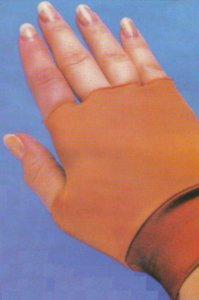 Hand-Mates HM-502 3.5" Wrist Ergonomic Thermal Spandex Support Gloves