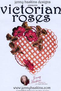 Jenny Haskins Victorian Roses Embroidery Designs Multi-Formatted CD