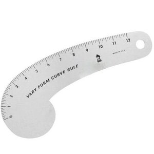 Fairgate 12 Center Finding Ruler, 1-3/4 Wide, 23-112 Made in USA