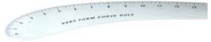 Fairgate FG12-118 Vary Form Curved Ruler 18"