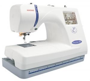 Janome, Memory Craft, MC300E,   Embroidery Only, 300E,   Factory Serviced, 25/5Yr Ext Wnty, Janome MC300E, FS Embroidery Machine 300E, 5.5x7.9", & 4.3" Hoop, PC Link, Card Port, 100 Designs, 3 Fonts, Resize, Rotate, Trace, Zoom, Count, 650SPM, 25/5Yr Ext Wnty