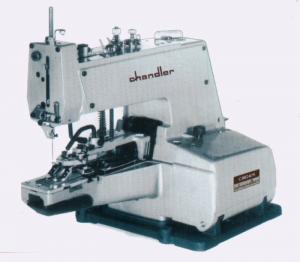 Chandler. CM241-1K. Chainstitch. 2 or 4 Hole, Button Sewer,  8-16-32, Parallel Stitch, Tacking, CM24K, Cylinder Arm, Sewing Machine, Thread Cutter, Power Stand