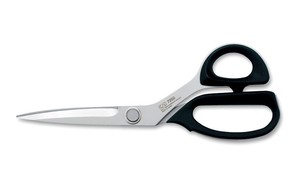 Kai 5275 11" Inch Stainless Steel Shears, Scissor, Bent Trimmer, Cuts 4 3/4" Inch Length, Fabrics Upholstery, Soft Ergonomic Santoprene Handles JAPAN