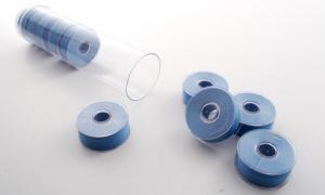 Fil-Tec, Class 15/A, Tubes, Clear-Glide, Prewound, Bobbins, 10 Tubes, of, 8 Bobbins, per, tube, 145 yards, per bobbin, Poly Thread, 60wt