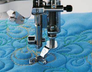11479: Brother SA187 Open Toe Free Motion Quilting, Embroidery Foot XE0767001