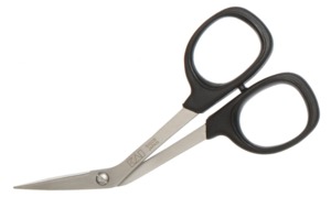 Kai Japan 5100-B 4" Bent Scissors, Trimmers for Embroidery Needle Craft