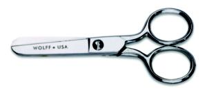 13583: Wolff W-444 All Metal 4-1/2" Pocket Scissors Shears Thread Trimmers