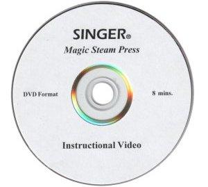 Singer, MSP7, Pro 9, Magic Steam Press, Instructional DVD, for General Pressing Techniques, on All Brands, of Home Steam, Ironing Presses