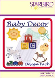 Starbird Embroidery Designs Baby Décor Design Pack