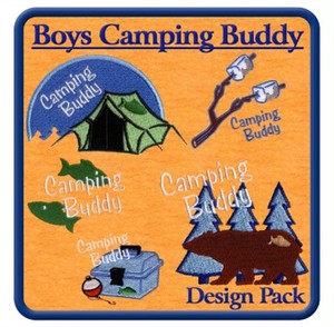Starbird Embroidery Designs Boys Camping Buddy Design Pack
